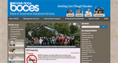 Desktop Screenshot of btboces.org